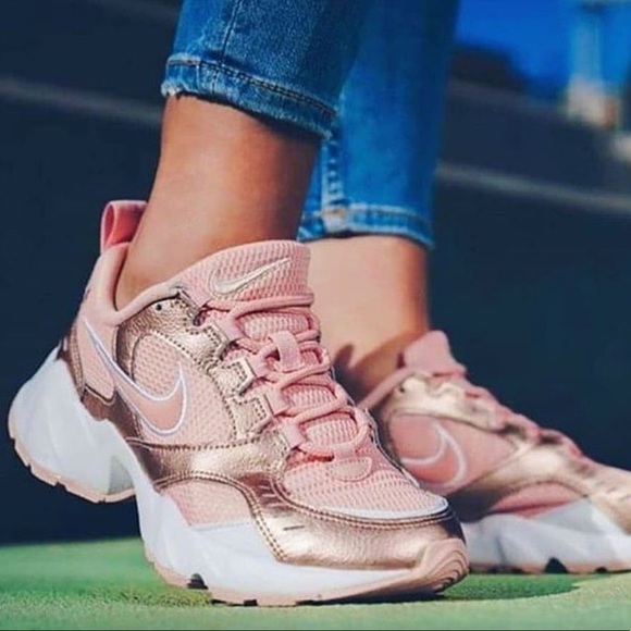 NEW Nike Air heights rose gold sneakers shoes - Picture 10 of 10